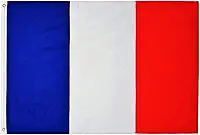 Bandeira da França Dupla Face - 90cm x 150cm