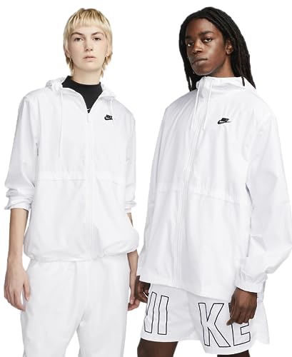 Nike Sportswear Essential Repel Women's Woven Jacket, WHITE, SMALL