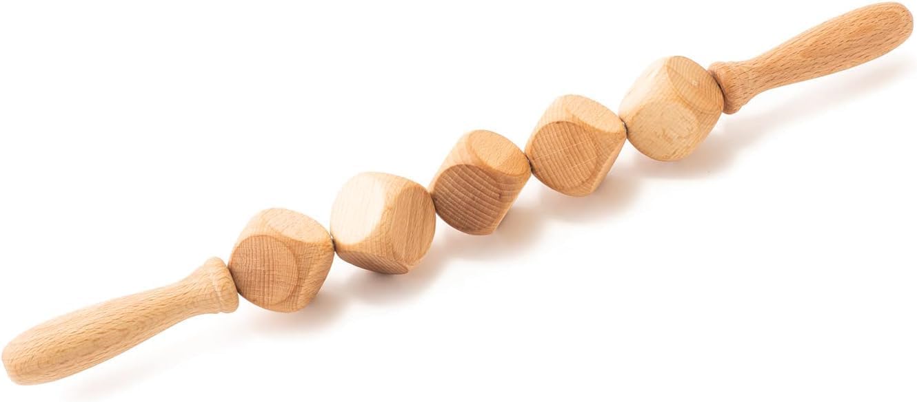 YOPPLE GUA SHA 4 Ball Wood Therapy Lymphatic Drainage Massage, Cellulite Massage Tool, Wooden Massage Roller and Massage Ball, Body Sculping and Wood Rollers for Recovery of Body Sculping and Muscle YOPPLE GUA SHA 4 Ball Wood Therapy Lymphatic Drainage Massage, Cellulite Massage Tool, Wooden Massage Roller and Massage Ball, Body Sculping and Wood Rollers for Recovery of Body Sculping and Muscle