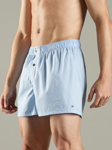 Image of Red Striped Mid Rise Boxer
