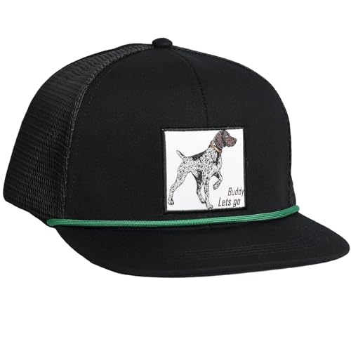 Image of EDTREK Outdoorsman Pro Trucker Breathable Mesh Performance Cap - Flat Brim Snapback Hat