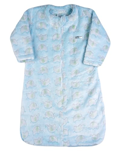Saco de Dormir Bebe Casulo Pijama Cobertor Soft Elefantes Grosso ...