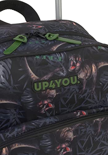 Kit Mochila De Rodinha de Dinossauros Up4You Ref.37752