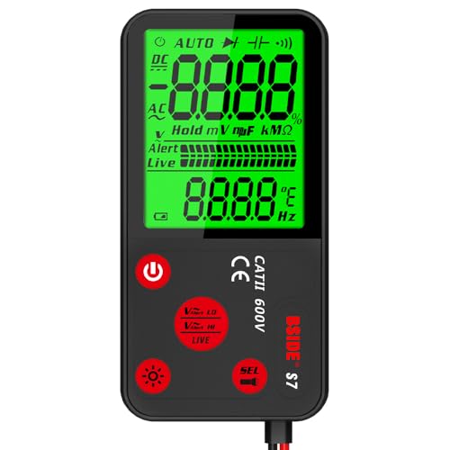 Namvo Rechargeable Smart Digital Multimeter Electrical Voltage Tester with Large Backlight LCD 6000 Counts Ohmmeter Handheld Multi Tester with Carrying Case - Image 2