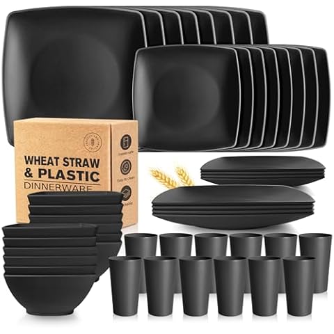 Teivio 48-piece Dinnerware Set Cover