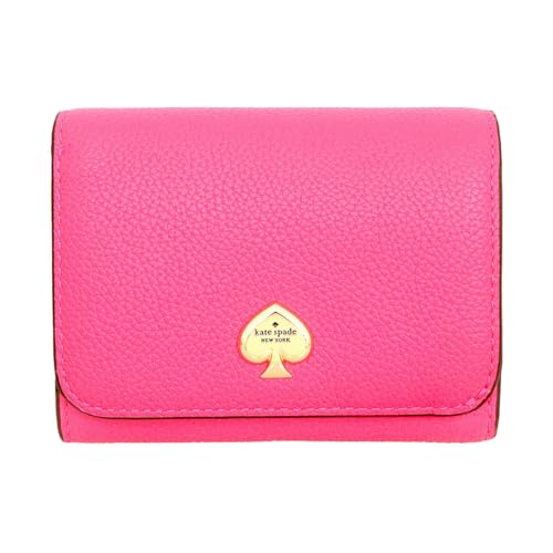 [ケイトスペード] kate spade 財布(二つ折り財布) KK056 ワイルドピンク ケイラ ペブルド レザー スモール Lジップ ウォレット レディース [アウトレット品] [ブランド] [並行輸入品]