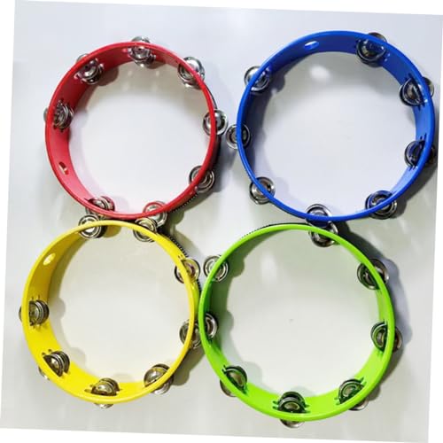 SAFIGLE 4 Peças Pandeiros Para Adultos Instrumentos Musicais Para Adultos Tambores Manuais Para Adul