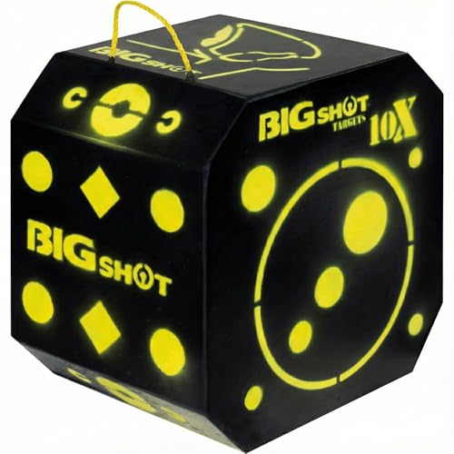 BIGSHOT Titan 10XS Foam Archery Block: Durable Broadhead Target for Backyard Crossbow & Bow Hunting - Premium Foam Archery Target for Precision Shooting