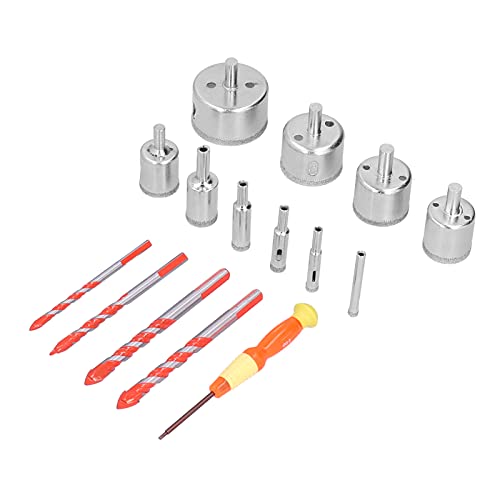 Kit de brocas de diamante 16 piezas para cerámica y vidrio miniatura 6