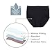 Anigan EvaWear Period Panties - 2 Pack Hipster for Teen Girls Women/Leakproof Briefs for Heavy Flow Postpartum Menstrual underwear Various Styles