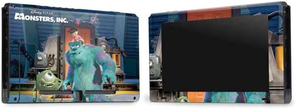 Skinit Decal Gaming Skin Compatible with Nintendo Switch Bundle - Officially Licensed Disney Monsters Inc. Movie Poster Design image 2