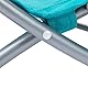 KingCamp Strand Liege Stuhl Hoch Lehne Camping Klapp Falt Sessel Niedrig 136 kg Cyan