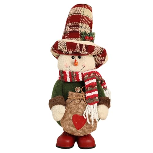 Generisch Schulzubehör Schreibwaren Weihnachten Puppe Ornamente Retro Plaid Weihnachten Alte Mann Schneemann Stehend Dekorationen ene Büroartikel (C, 40x10x10CM) Generisch Schulzubehör Schreibwaren Weihnachten Puppe Ornamente Retro Plaid Weihnachten Alte Mann Schneemann Stehend Dekorationen ene Büroartikel (C, 40x10x10CM)