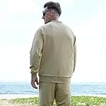 W JIANWANG Men's Casual Tracksuits Long Sleeve Jogging Suits Sweatsuit Sets Track Jackets and Pants 2 Piece Outfit - Image 3