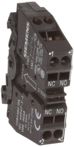 Bloque de contacto Siemens 3SB34 03-0A con terminal de tornillo 1NO+1NC