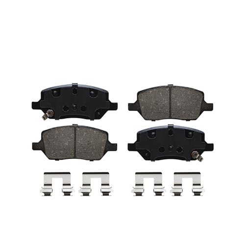 Image of Detroit Axle - Rear Brake Pads for Buick Terraza Chevy Uplander Pontiac Montana Saturn Relay MV-1 Ceramic Brake Pads Replacement
