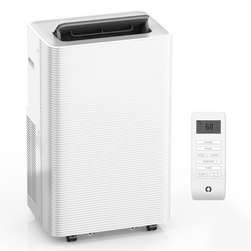 14000 BTU Portable Air Conditioner 4-in-1 with Sleep & Timer