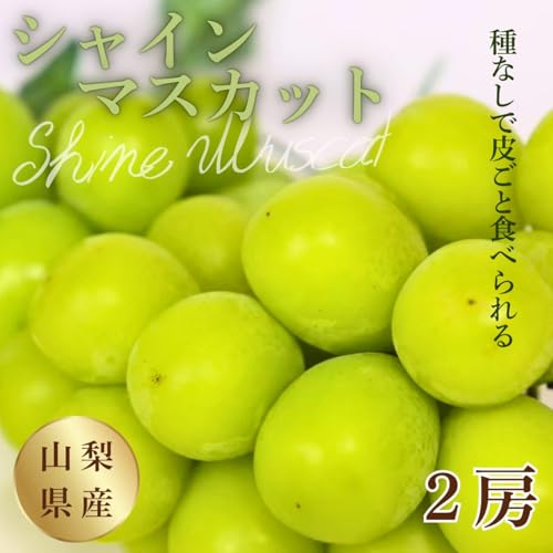 ノーブランド品 シャインマスカット 2房 1kg の商品画像 1