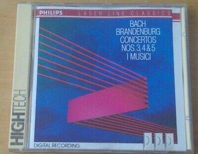 Brandenburgkonsert 3-5 [Audio CD]