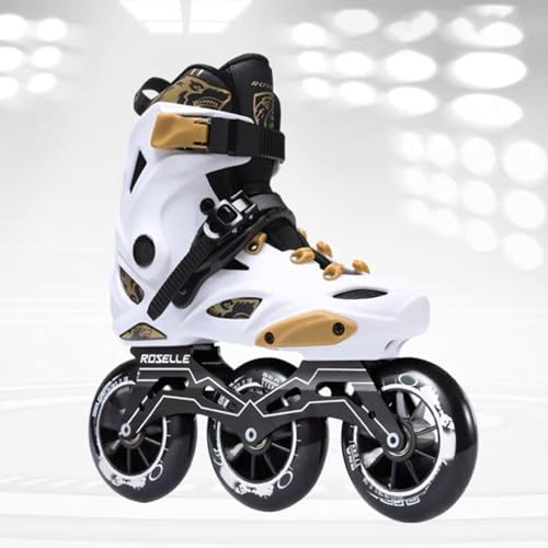 Mhxzkhl Patines De 3 Ruedas, Patines En Línea Profesionales Para Hombre Y Mujer Con Bota Interior Dividida Extraíble Y Lavable, Patines De Velo Mhxzkhl Patines De 3 Ruedas, Patines En Línea Profesionales Para Hombre Y Mujer Con Bota Interior Dividida Extraíble Y Lavable, Patines De Velo