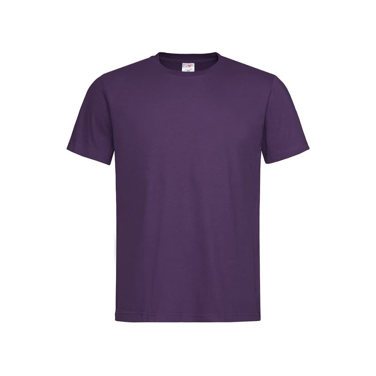 Stedman Apparel Men's Classic/ST2000 Regular Fit Short Sleeve T-Shirt, Purple (Deep Berry), Medium