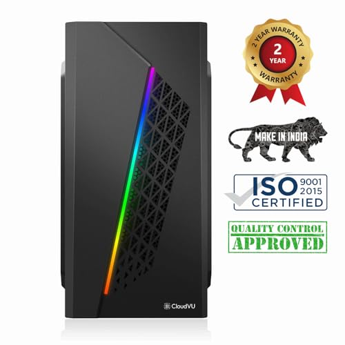 Image of Desktop PC,Core i7-4770 /90 Turbo | 8GB RAM | 1TB M.2 NVMe SSD | HDMI, VGA, Gigabit LAN,USB 3.0,HD Graphics (Desktop Computer,Clocite CPU Fan,Windows 11 Pro+MS Office /i7,8GB,1TB / Solar)
