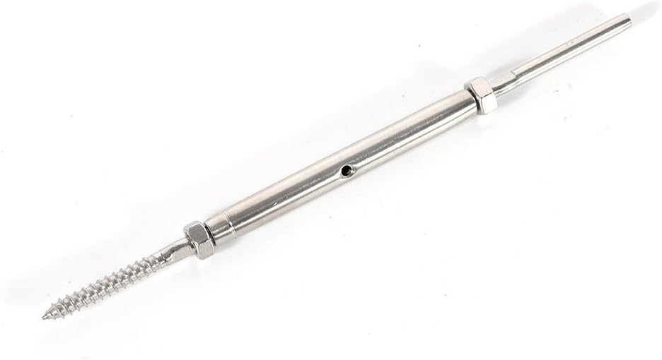 Exclusive Discount 80% Offer 60 Pack T316 Stainless Steel Handrail Railing Cable Tensioner Threaded Stud End for 1/8 inch Cable Deck Railing Hand Swage 40% Off Discount 60 Pack T316 Stainless Steel Handrail Railing Cable Tensioner Threaded Stud End for 1/8 inch Cable Deck Railing Hand Swage