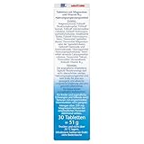 Doppelherz Magnesium 500 + B12 2-Phasen – Hochdosiert mit 500 mg Magnesium pro Depot-Tablette – 30 Tabletten