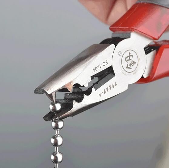 Manual Ball Chain Connector Pliers - Cutting & Joining Tool For #10 Bead Chain, Curtain Blinds, Roller Shades