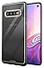 SUPCASE Unicorn Beetle Metro Series Designed for Samsung Galaxy S10 Case (2019 Release) Transparent Slim Fit Flexible Soft TPU Cover with Stylish Electroplated Lines (Gold)