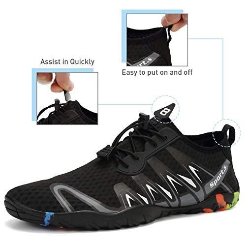 Mabove Strandschuhe Wasserschuhe Herren Damen Surfschuhe Schnell Trocknen Schwimmschuhe Barfussschuhe Aquaschuhe Badeschuhe - Image 6