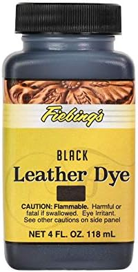Fiebing's LDTQ76P004Z Dye for leather, black