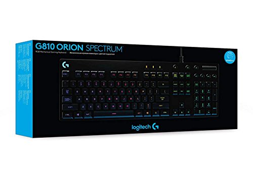 Build My PC, PC Builder, Logitech G G810 Orion Spectrum RGB