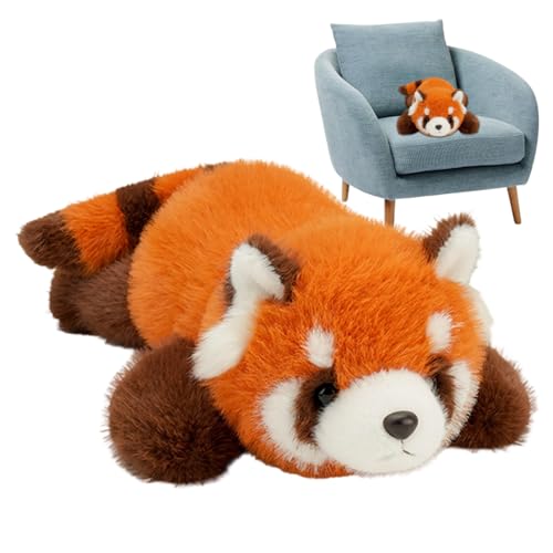 Yakermur - Peluche de animal de Panda, juguete de peluche animal lindo | Almohada de sueño reconfortante Panda, para adultos, sofá cama, salón, dormitorio, coche, oficina, habitación infantil, casa