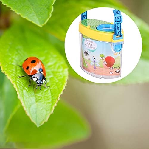 Toddmomy Capture Tool Catcher Box Critter Cage Container Box Observation Container with Tweezers Magnifying Glass Nature Kit for Kids Outdoor Collection Box Outdoor Exploration Tools 8 416UnChzPwS. AC