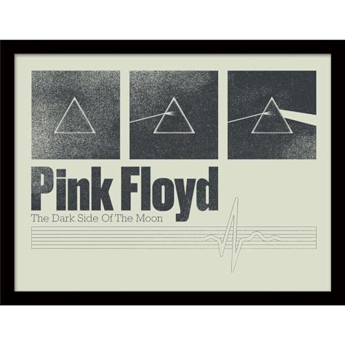 Pink Floyd Dark Side 50th Prism poster encadré idée cadeau musique