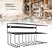 Kuuleyn Power Tool Organizer,Wall Mounted Iron Storage Rack,Heavy Duty Drill Holder Tool Shelf with 4 Mounting Holes Easy Installation for Garage Workshop Shed Home Organization