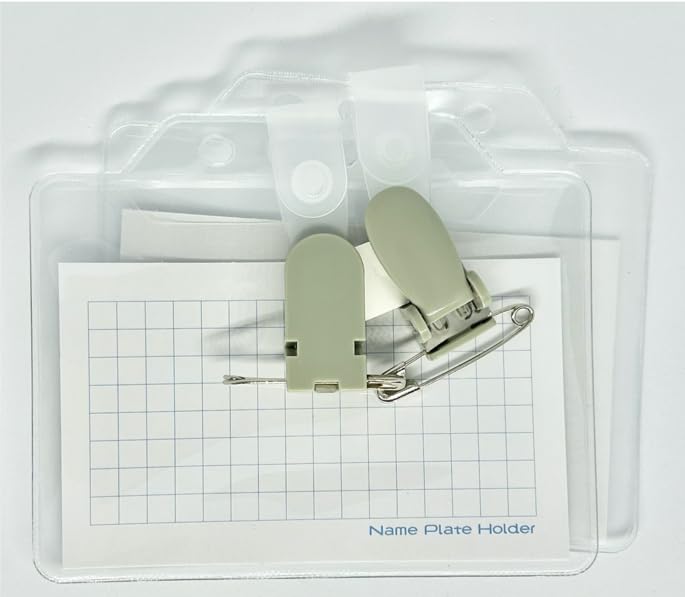 名刺 ２枚セット Amazon | 【2個入り×2つセット】 レモン（株） 名札ケース 名刺