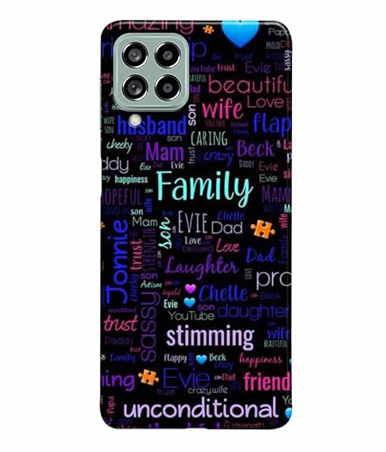 Image of Printed Hard Back Case Cover & Compatible for Samsung Galaxy M53 5G / M536Bzneinu, Samsung M53 5G | Motivation Inspired Quotes (Multicolor) - D1208