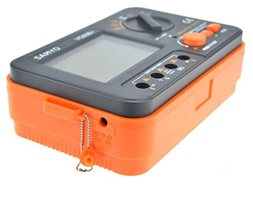 Vc60B+ Digital Insulation Resistance Tester Dcv Acv Meter Megohmmeter Megohm With Test Lead #TOP4
