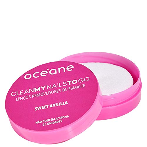 Lenço Removedor de Esmalte - Clean My Nails To Go Sweet Vanilla - Océane