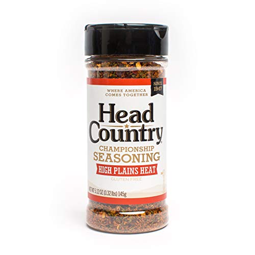 Head Country 00281003 Bar-B-Q Championship Seasoning, High Plains Heat | Gluten Free All-Purpose Barbecue Seasoning cover