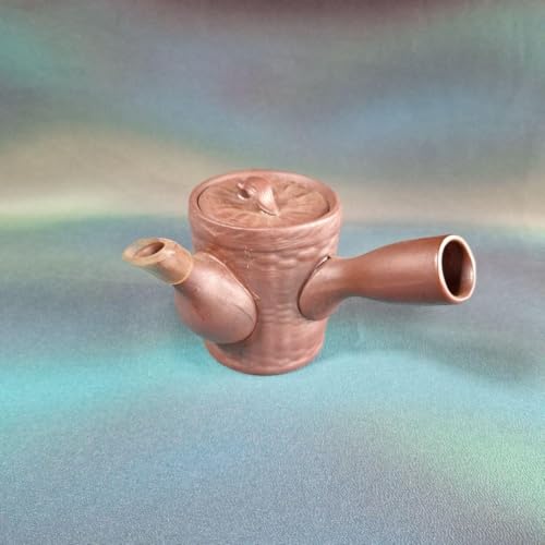 和善 茶銚 急須 煎茶道具 茶道具 翠芳造備前手造泡瓶/桐箱】 煎茶道具茶器茶具急須茶瓶