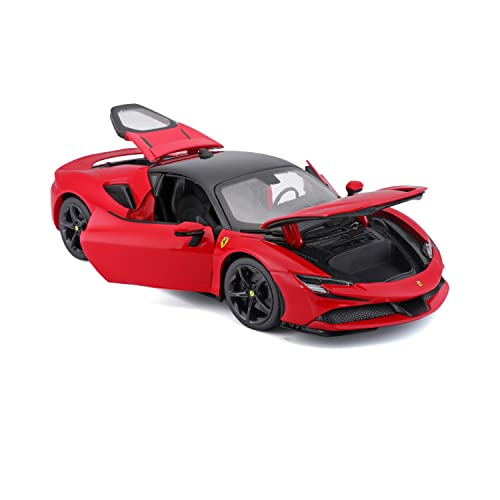 Bburago 1:18 R&P SF90 Stradale, Rojo miniatura 4