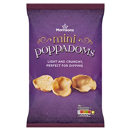 Morrisons Mini Poppadoms 70g