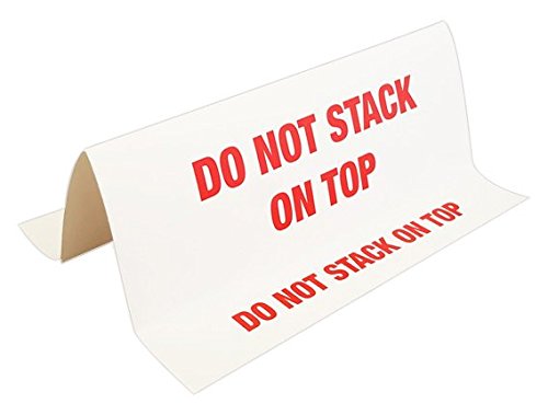 MR Label Company Do Not Stack 3D Tent Labels, 12