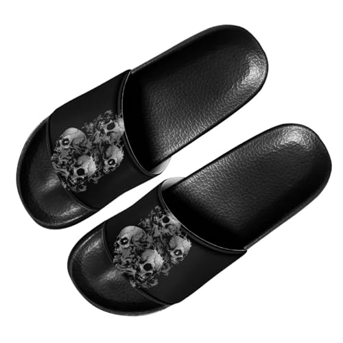 Men's Slide Sandals Non-Slip Bath Slippers, Quick-Dry, Lightweight, Suitable for Shower Beach Casual Walking2