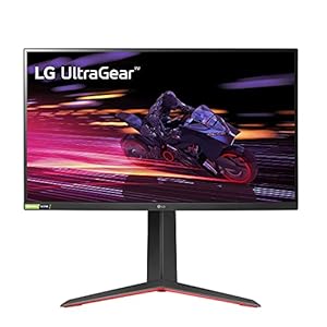 LG 27GP750-B 27” Ultragear FHD (1920 x 1080) IPS Gaming Monitor w/ 1ms Response Time & 240Hz Refresh Rate, NVIDIA G-SYNC Compatible with AMD FreeSync Premium, Thin Bezel, Tilt/Height/Pivot Adjustable