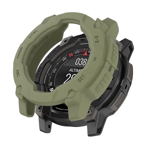 For GARMIN Instinct 3 50mm P[X VR Jo[ YANMONGI یP[X ϏՌ Sʕی Ռz ȈՒE y ϋv یJo[ K[~(GARMIN) Instinct 3 Dual Power 50mm 