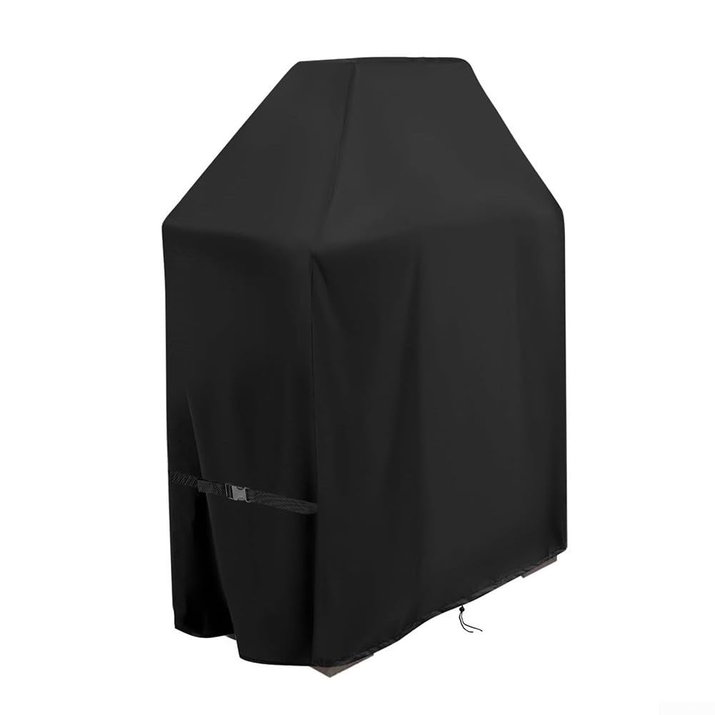 Copertura impermeabile per caminetto da esterno, protezione antincendio a legna, in tessuto Oxford, 91 x 61 x 145 cm, antivento, maniglia con coulisse per patio (210D)